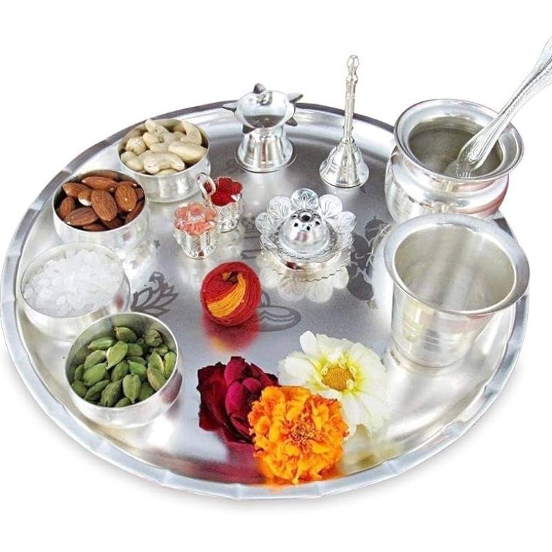 Pooja thali big decorated