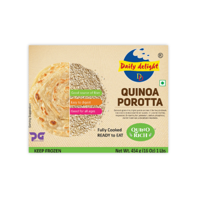 Froz dd quinoa porotta 454g