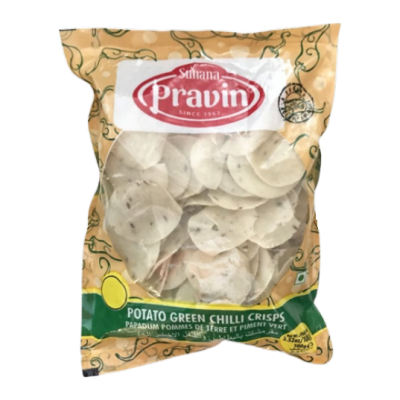 Suhana potato green chilli crispd