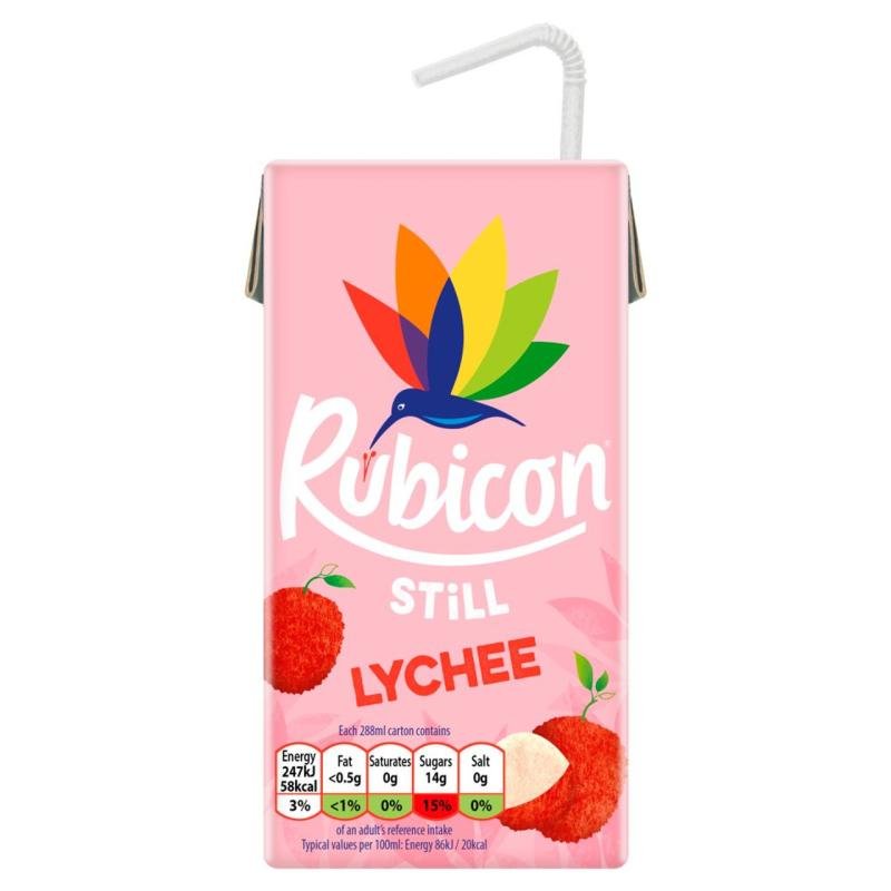 Rubicon lychee juice 288ml