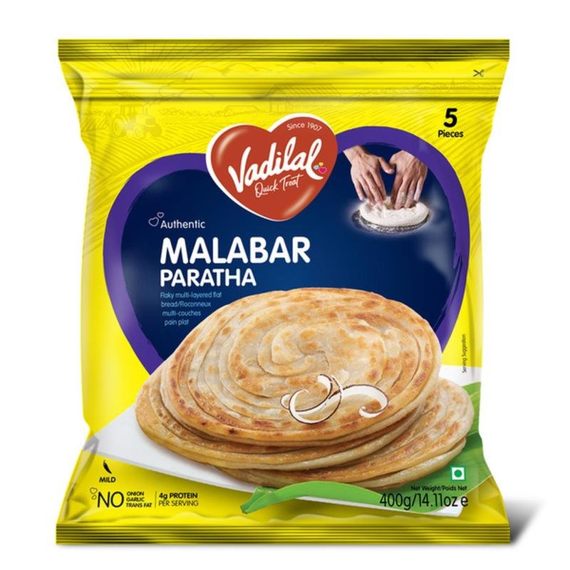 Vadilal malabar paratha 400 gm