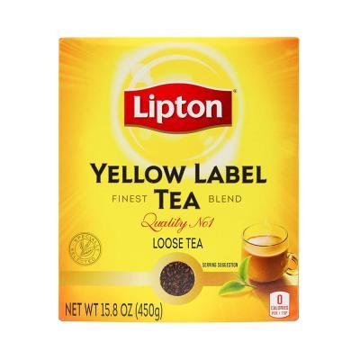 Lipton loose tea jar pack 450 gr
