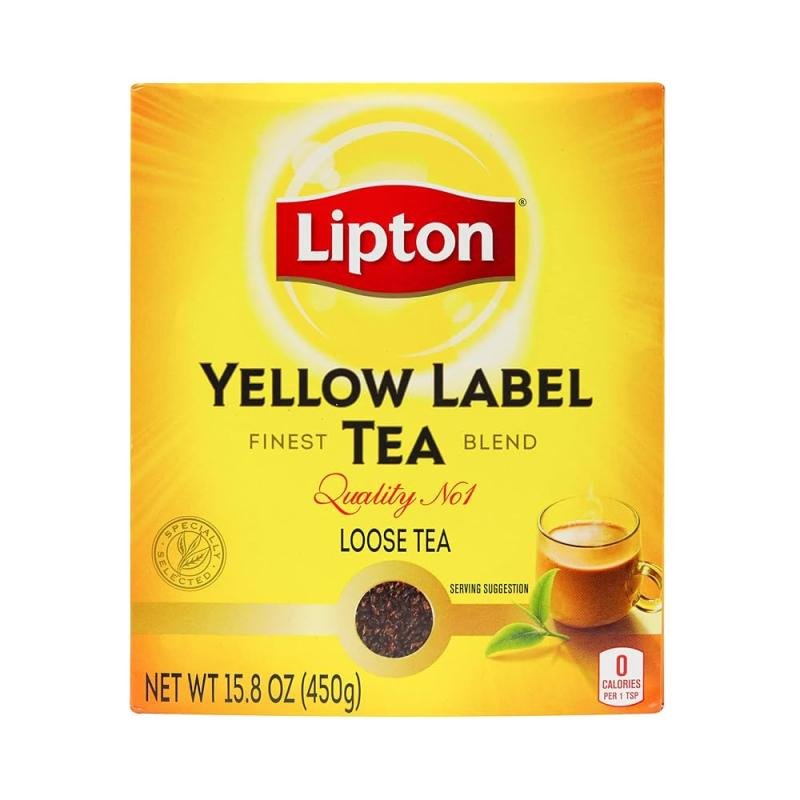 Lipton loose tea jar pack 450 gr