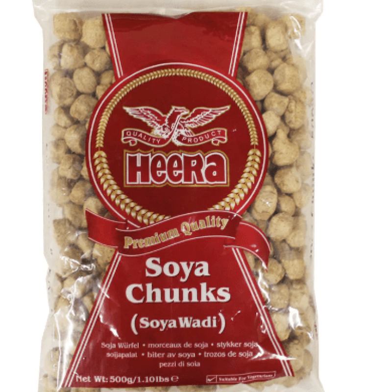 Heera soya chunks wadi 500gr