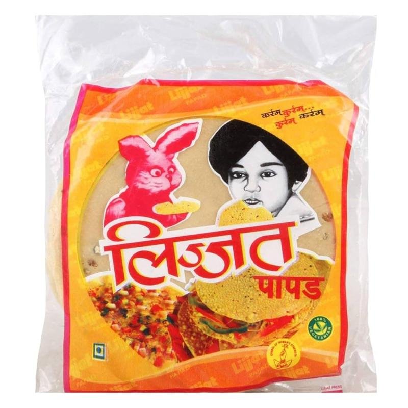 Lijjat papad punjabi masala 200gm