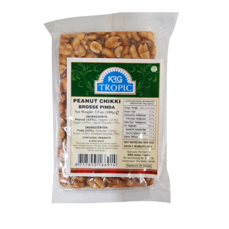 Krg gajak chikki peanut 100g