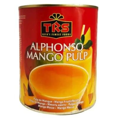 Trs canned  mango pulp alphonso 850g