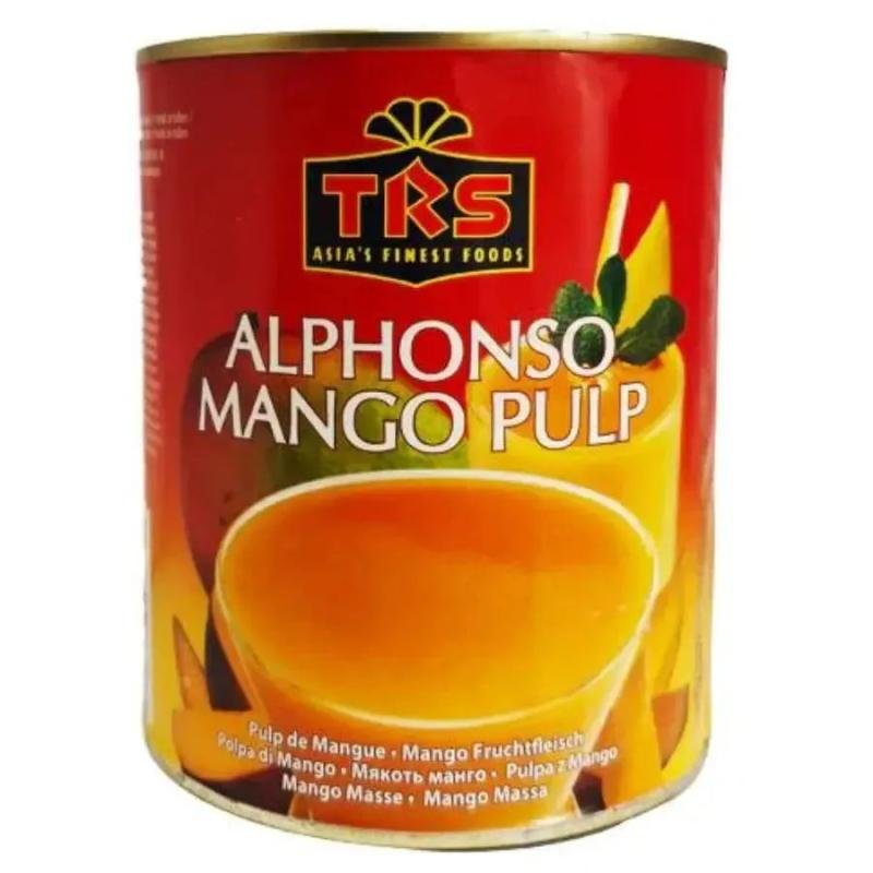 Trs canned  mango pulp alphonso 850g