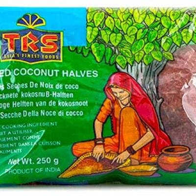 Trs dried coconut halves 250gr