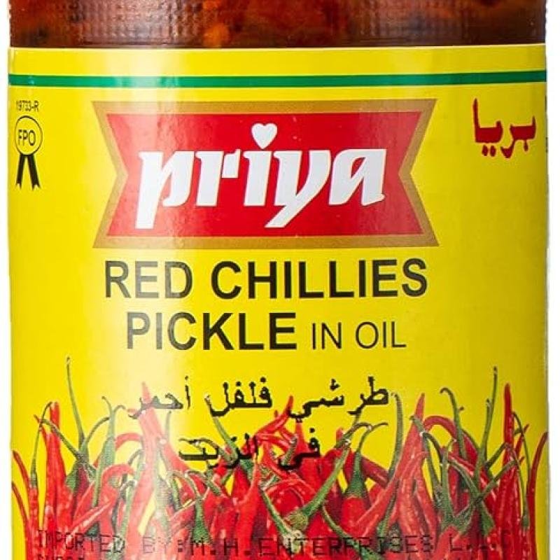 Priya red chilli pickle 300g