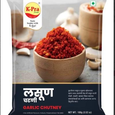 K pra garlic chutney 100g