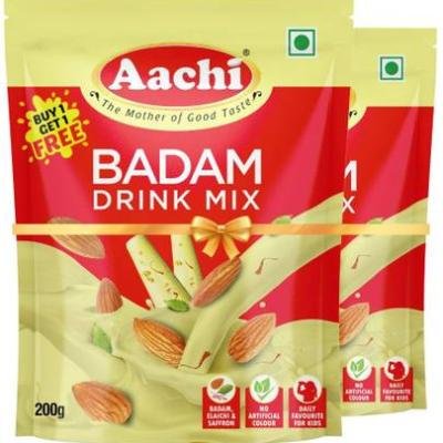 Aachi badam drink mix (b1g1 offer)  200 gm