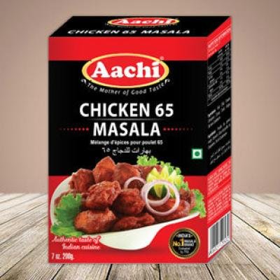 Aachi chicken 65 masala (200 gm + 50 gm free)  250 gm