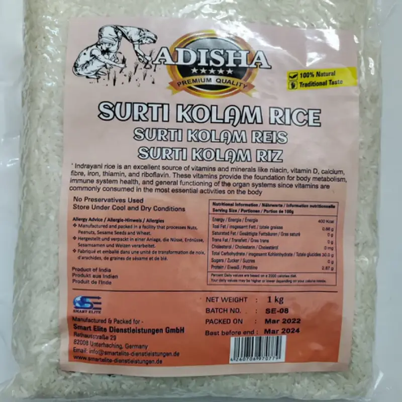 Adisha surti kolam rice 1 kg