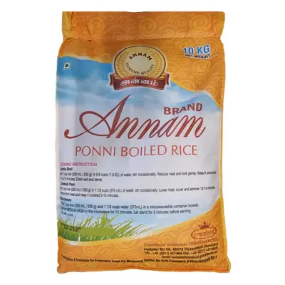Annam ponni boiled rice 10kg