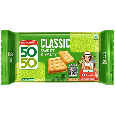 Britania 50-50 sweet and salty