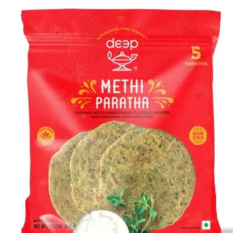 Deep methi paratha 375g