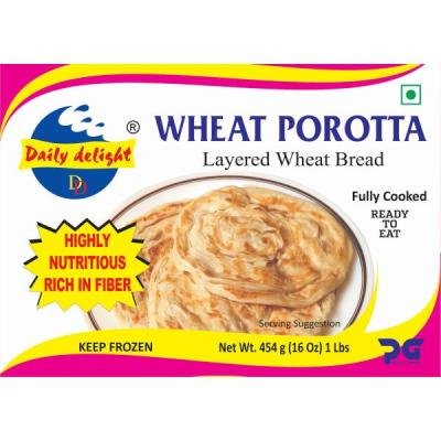 Froz dd wheat porotta 454g