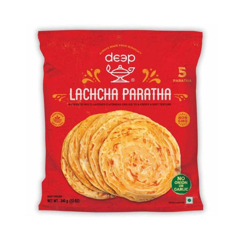 Deep latcha paratha