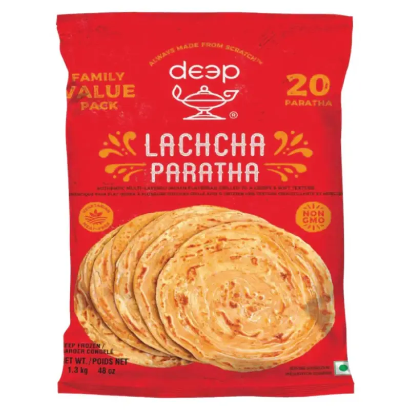 Froz deep lachcha paratha family value pack 1.3 kg