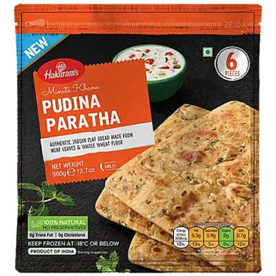 Froz haldiram pudina paratha