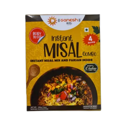 Ganesh bhel misal family pack (heat & eat) 350gm