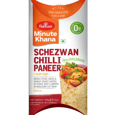 Haldiram chilli paneer wrap 156g