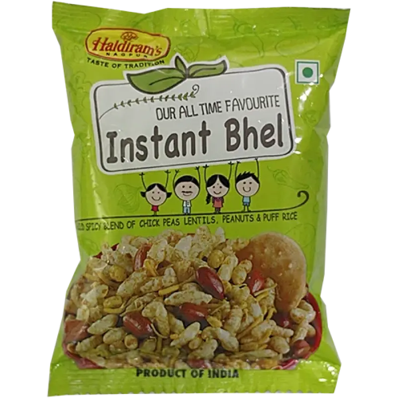 Haldirams bhel 2 minute