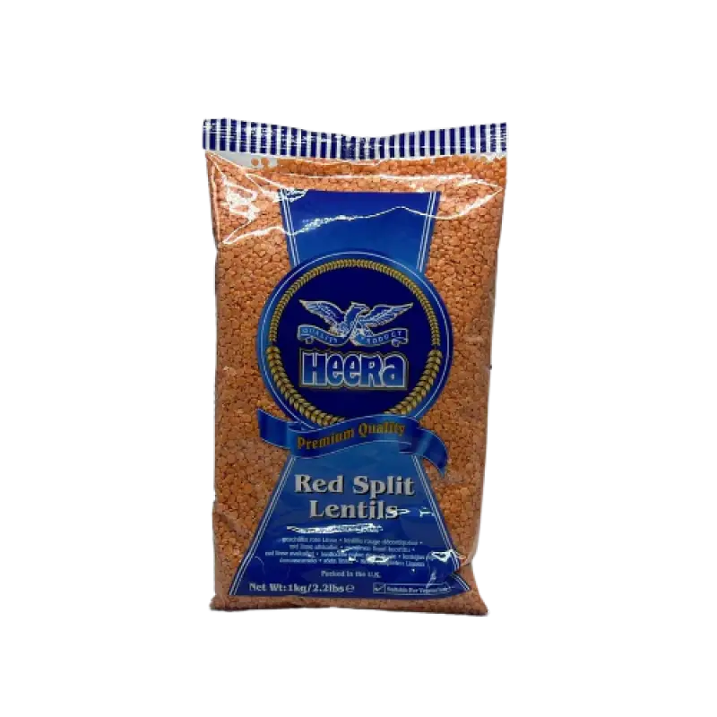 Heera red lentils split 500 gr