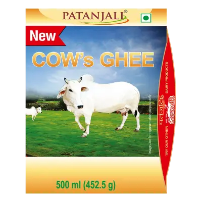 Patanjali ghee (butter oil) 500gm