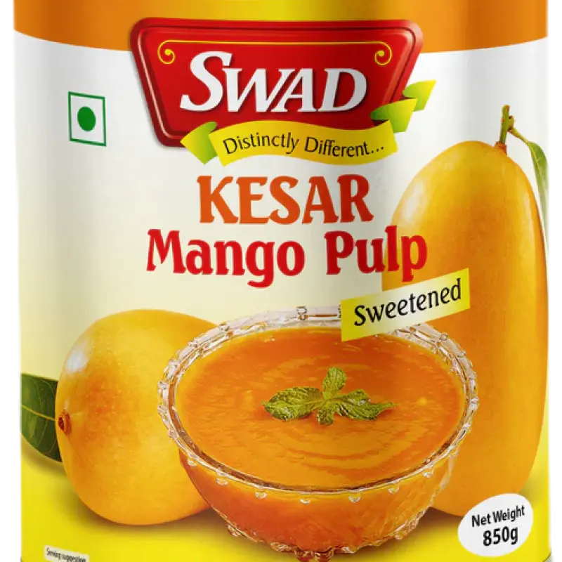 Swad kesar mango pulp 850g