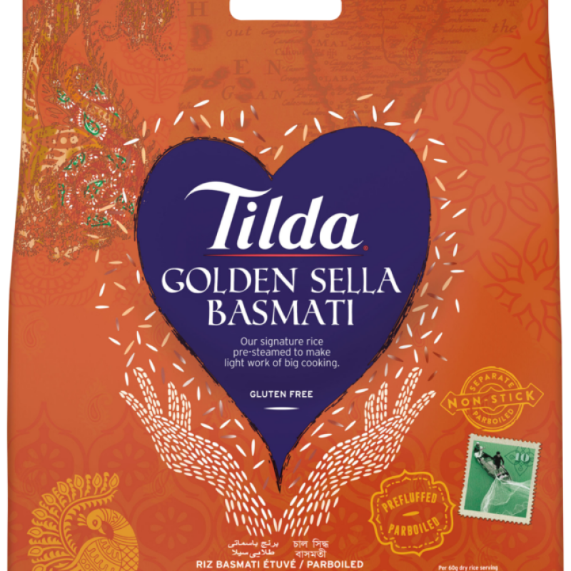 Tilda golden sella basmati rice 5kg
