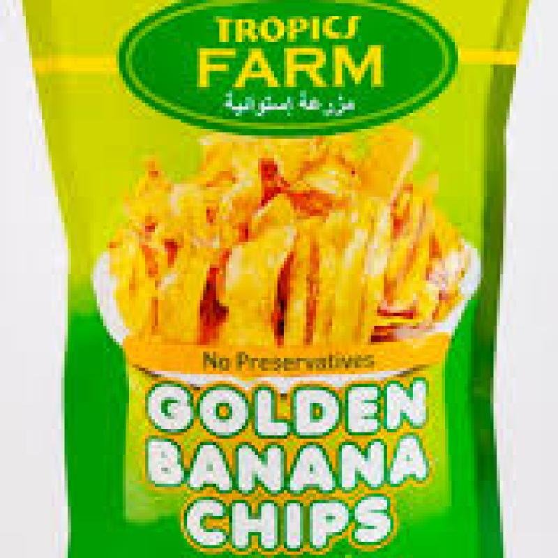Tripical banana chips