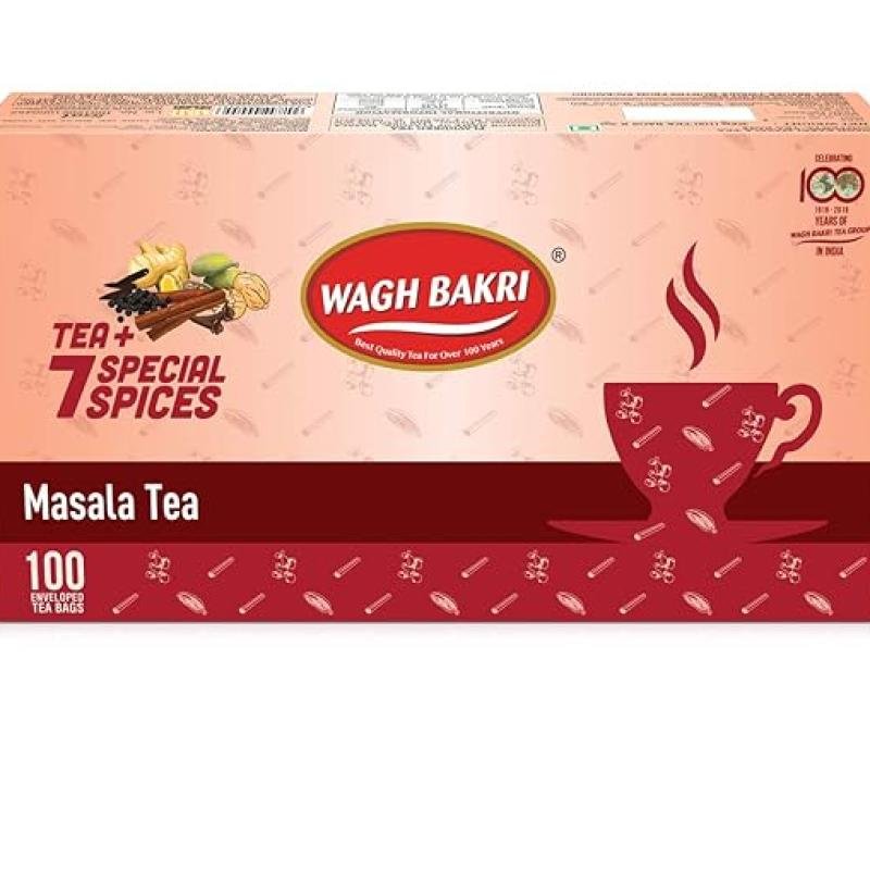 Wagh bakri masala tea bags 200g